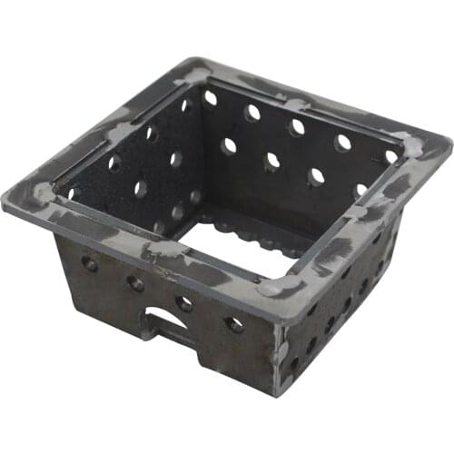 Pellet burn pot steel pellet stove burner wood burning fireplace insert