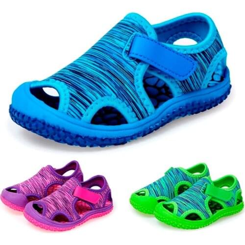2020 Summer Kids Sandals For Baby Girls Boys Sandals Outdoor Beach Water Shoes Childrens Sports Sandals Non-slip Toddler Shoes