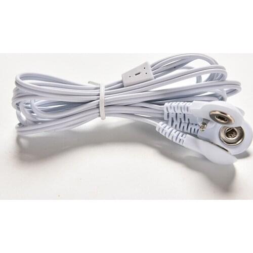 2020 New Electrode Lead Wires Connecting Cables For Digital TENS Therapy Machine Massager Electrode Wire Plug 2.5mm 4-way