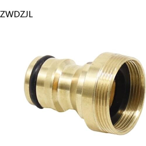 Garden tap adapter M22 threaded brass connector M24 water gun Faucet adapter Tooth pitch 1 mm 15pcs