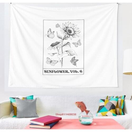 Sunflower vol 6 tapestry Art Wall Hanging Tapestries for Living Room Decor