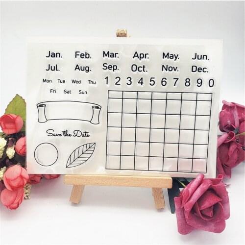 Hot selling giraffe alphabet transparent clear stamp / silicone seal roller stamp DIY scrapbook album / card production