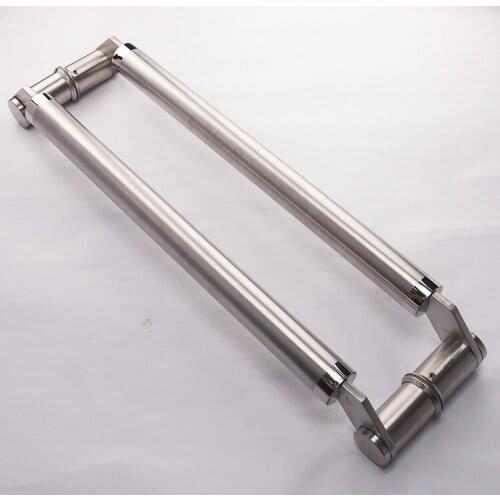 Stainless steel glass door handle, glass handle, door handle, bathroom glass door handle