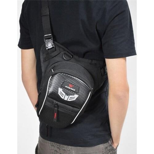 Motorcycle Drop Leg Bag Hip Fanny Pack Waterproof Bag Outdoor Moto Casual Waist Bag Motorbike Scooter Bag Funny Drop Belt Bag