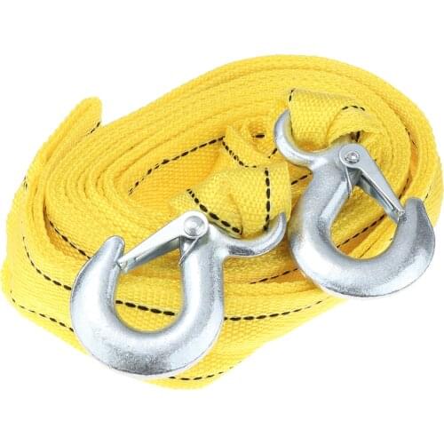 4m X 4.3cm 5 Tons Trailer Strap Double Layer Nylon Strip Color Yellow