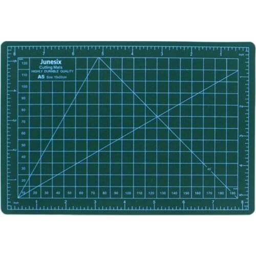 A5 Cutting Board Manual Model Multi-Purpose Model Cutting Pad Rubber Stamp Engraving Pad Measuring Scale Board