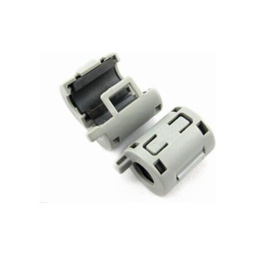 10PCS 7MM Inner Diamater Gray Clip-on RFI EMI Filter Ferrite For TDK 1518-0730