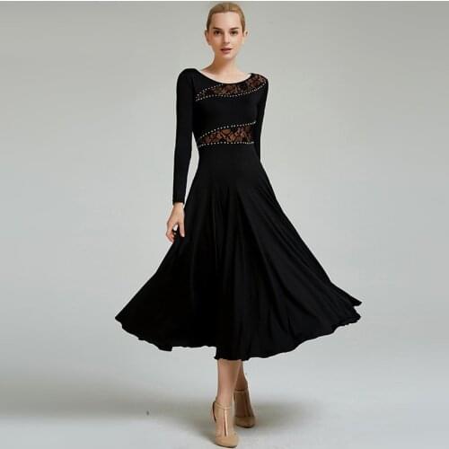 Lace standard dance dresses woman ballroom dress dance wear woman flamenco dress waltz dress flamenco dance costumes