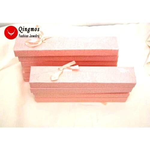 Qingmos WHOLESALE 10 PCS Multi Purpose 19x4x2CM Pink Red China Tie Jewelry Display Box Necklace Gift Box