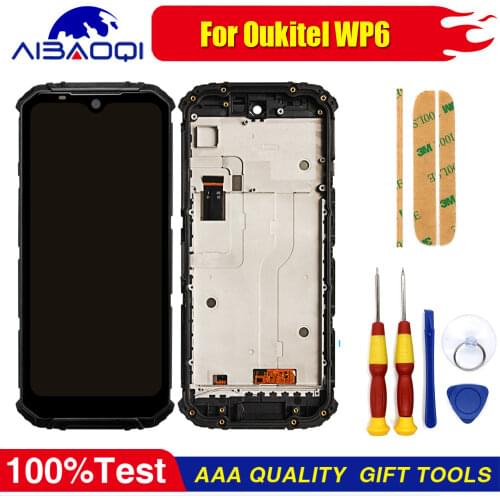 New Original Touch Screen LCD Display For Oukitel WP5/WP5 Pro Android 9.0 1440x720 18:9 Perfect Replacement Parts Free Tools