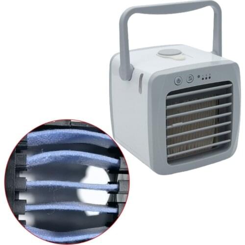 Portable Small Air Conditioners Fan Portable AC with 3 Wind Speeds Personal Air Conditioner for Home Room Office