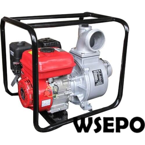 Factory Direct Supply! 4 in. Portable Aluminum Self-Priming Clear Water Pump Powered by WSE-170F 7hp 212CC Gasline Engine