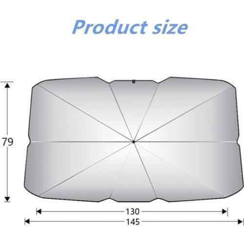 Foldable Car Windshield Sunshade UV Protection Parasol For Audi A4 B5 B6 B8 A6 C5 C6 A3 A5 Q3 Q5 Q7 BMW E46 E39 E90 E36 E60 E34
