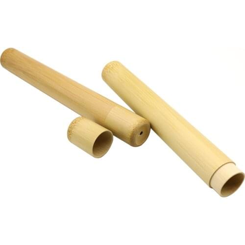1 Pieces DR.PERFECT Bamboo Toothbrush Tube For Toothbrush Eco Friendly