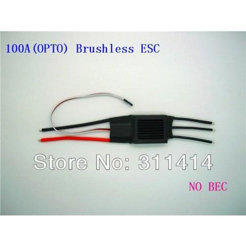 3pcs/lot Brushless ESC 100A(OPTO) For Brushless Motor Factory Price Free Shipping Wholesale
