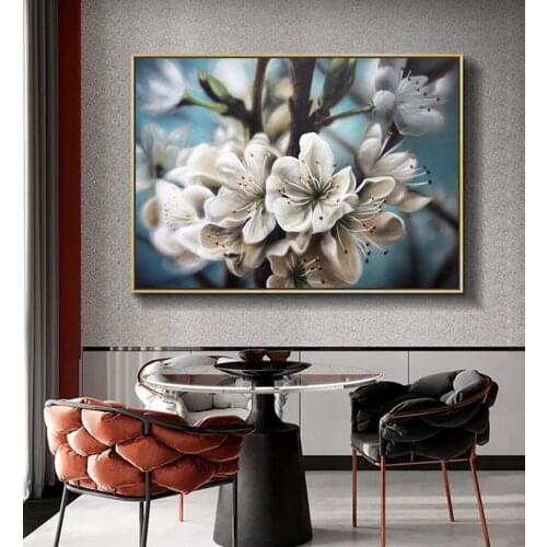 Diamond Painting Flower Mosaic Full Diamond Round Diamond Embroidery Home Decoration Handmade Gift