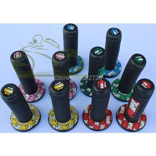 Free Shipping CQR XR250 / 400 KLX / KDX250 DR200 / 250 TTR250 CRM T8 PH DIRT BIKE 7/8" PRO TAPER HANDLEBAR RUBBER GEL HAND GRIPS