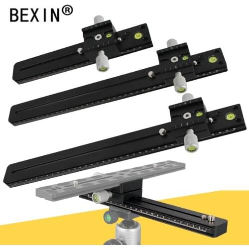 BEXIN Panoramic Long Telephoto Double layer Quick release plate clamp Arca Swiss camera Clamp Adapter Mount Bracket Tripod Holde