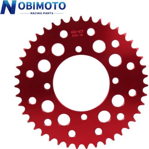 Chain Sprockets Cog For KTM Kayo Apollo 110cc 125cc 140cc 150cc 160cc 190cc CRF50 CRF70 TTR110 KLX100 Universal Motorcycle