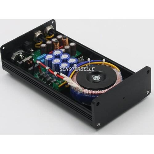 Finished 50VA HIFI Ultra-low Noise Linear Power Supply DC7V @3A Stabilization Adapter