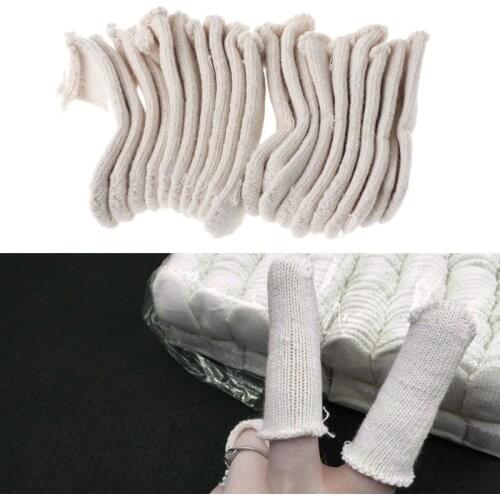 Cotton Finger Guards Cots Avoid Protection Prints Clean Polish Craft Tool 20Pcs
