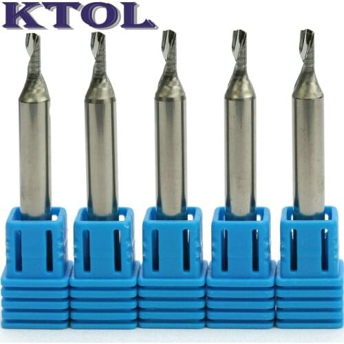 6*3*6mm Single Flute CNC Router End Milling Bits Aluminum Cutter Set 5pc Tungsten Carbide Micro Tool for Metal Aluminium Cutting