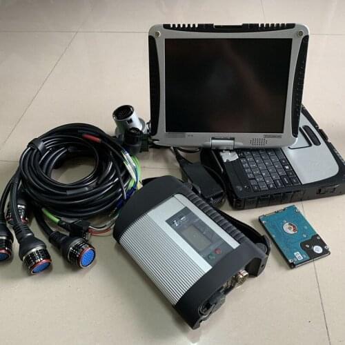 MB Star C4 2020 SD Connect C4 with newest software 2020.09v diagnostic tool mb star c4 program with CF-19 4g Laptop ready to use