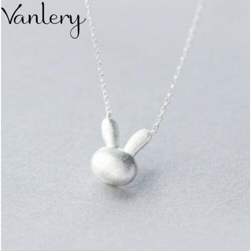 Trendy Rabbit Choker Necklaces For Women Fashion Long Sweater Chain Necklaces 2021 Party Jewelry Gift