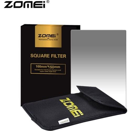 ZOMEi 150*100mm square Lens filter set kit ND Neutral Density ND2 ND4 ND8 ND16 Camera filter holder & adapter ring for Cokin Z