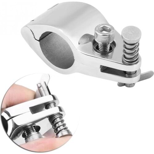 New Jaw Slide Hinged 7/8'' Bimini Top Stainless Steel Marine Awning Hardware Fitting Rowing Boat Accessory Marine