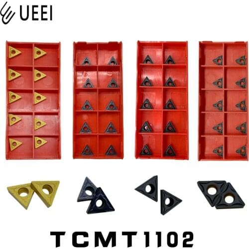 10PCS Turning Tool Insert TCMT110204 08 PM TM PC4025 1125 4125 4225 High quality and hardness carbide blade For CNC turning