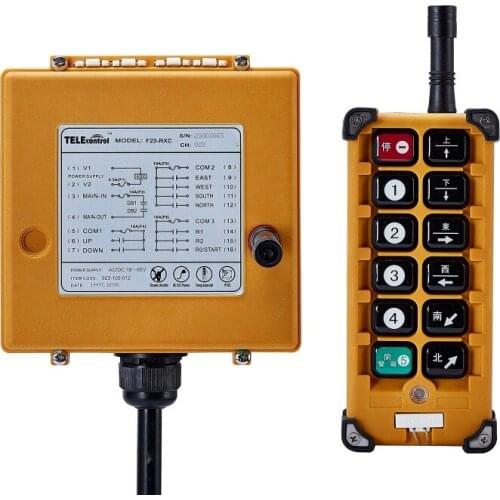 Telecrane crane and hoist radio wireless F23-A++ Industry remote control 12 single speed button super quality