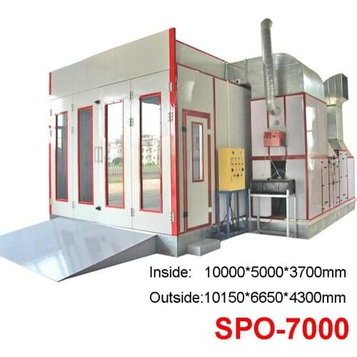 SPO-7000 for vans large car body paint spray booths trucks big vehicle spray cabin booth