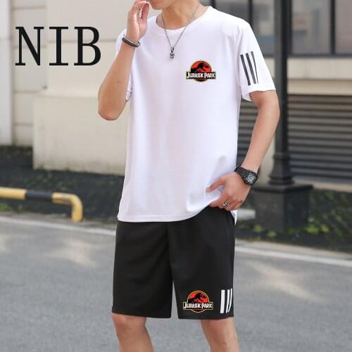 Jurassic Park Sportswear Tennis clothing Running clothing Elastic breathable Quick-drying Comfortable men/women t shirt Suits