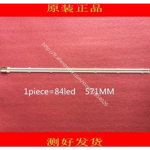 571mm LED Backlight Lamp strip 84leds For Samsung 46" LCD TV UA46D6400UJ BN64-01645A LTJ460HW01-H 2011SVS46 FHD-6.5K-LEFT 2pcs