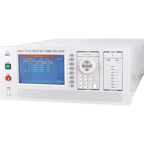 TH9010A Parallel Hipot Tester AC 0-5000V DC 0-6000V; AC 0-10 mA DC 0-5 mA with 4-channel