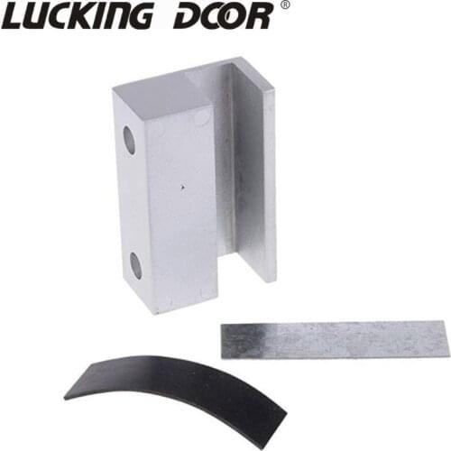 Glass Door Clamp U Bracket for Electric Bolt Lock door Access Control System Clamp Bracket For Frameless Glass