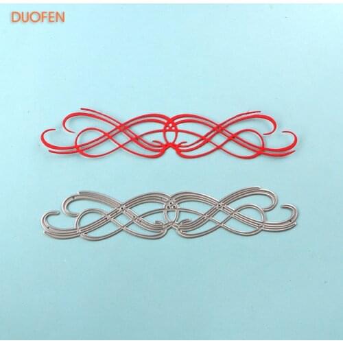1pc European style lace border Stencils metal Cutting die for DIY craft projects Scrapbooking Album paper decoration