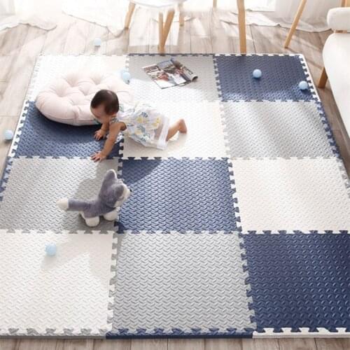 18/24Pc EVA Foam Baby Puzzle Mat Play Mat Kids Interlocking Exercise Tiles Rugs Floor Tiles Toys Carpet Soft Carpet Climbing Pad