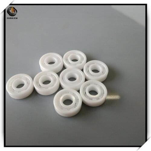 2Pcs 696 Full Ceramic Bearing 9x17x5 mm ABEC-9 full ZrO2 ceramic deep groove ball bearing