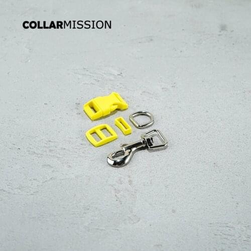 20pcs/lot(plastic buckle+Tri-Glid+square keeper+D ring+metal dog clasp)15mm webbing sewing DIY dog collar accessories 17 kinds