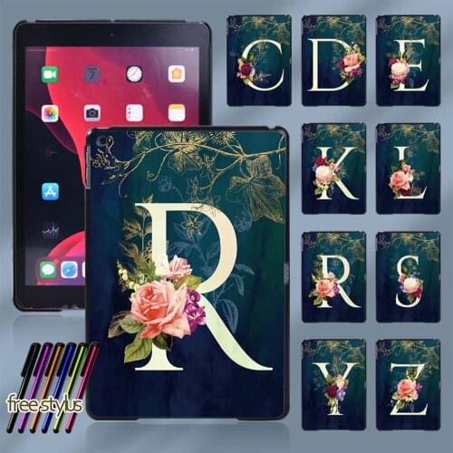 Case for Apple IPad Air 4/3/2/1/Mini 1 2 3 4 5/IPad 2/3/4/5tn/6th/7th/8th/pro 9.7"/11"/10.5" Hard Back Shell + Free Stylus