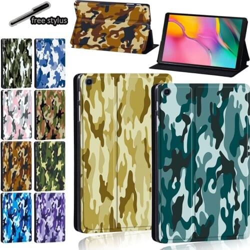 Tablet Case for Samsung Galaxy Tab S6 Lite/Tab A A6 10.1/Tab A 9.7/Tab S5e/Tab A 8.0 Inch Shockproof Cover Case + Free Stylus