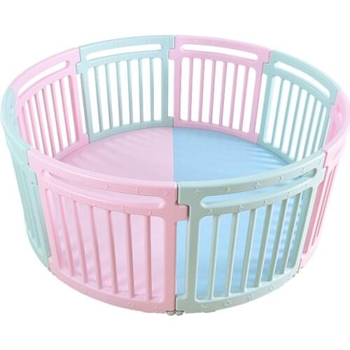 Baby Playpen Dry Pool With Balls Baby Fence Playpen For Newborn For 0-6 Years Old Children Safety Barrier round Fence