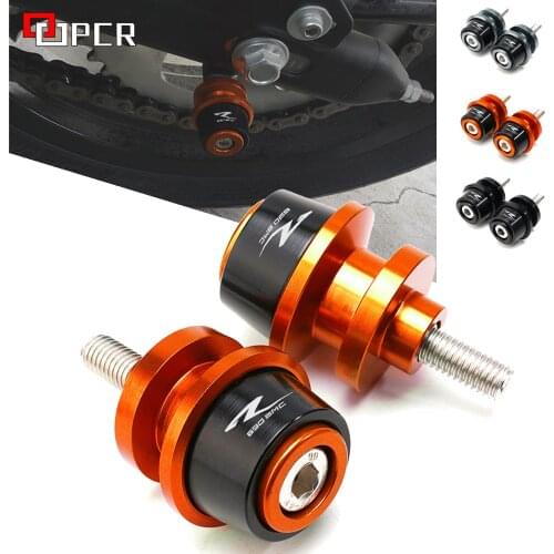For 690 SMC 690SMC SMC-R 690SMC-R 2009 2010 2011 2012 2013 2014 2015 2016 2017Motorcycle Swingarm Spools slider M10 stand screws