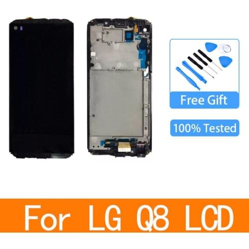 For LG V20 Mini LCD Touch Screen Digitizer Assembly Replacement For LG Q8 2017 H970 LCD Display With Frame