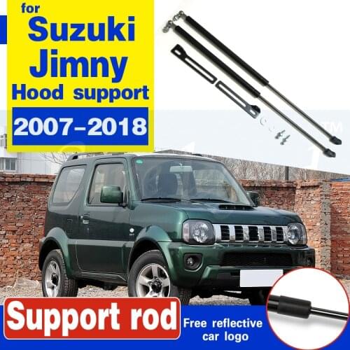 For Mazda Suzuki Chevrolet Jimny Wide Sierra AZ-Offroad 2007-2018 Bonnet Hood Gas Shock Lift Strut Bars Support Rod Car-styling