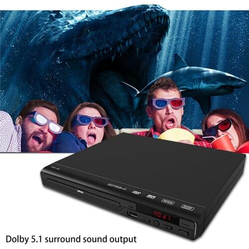 DVD Player Home DVD Player With AV Cable for TV Multi Region DVD Player With Remote Control
