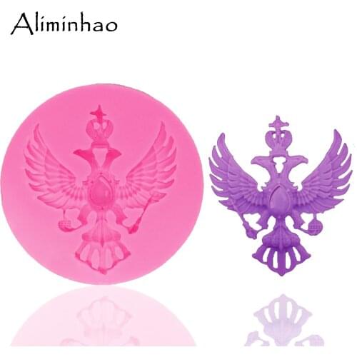 DY0048 Eagle cake mould DIY Silicone Mold Sugarcraft dessert Candy Chocolate Fondant Cake Decorating Tools
