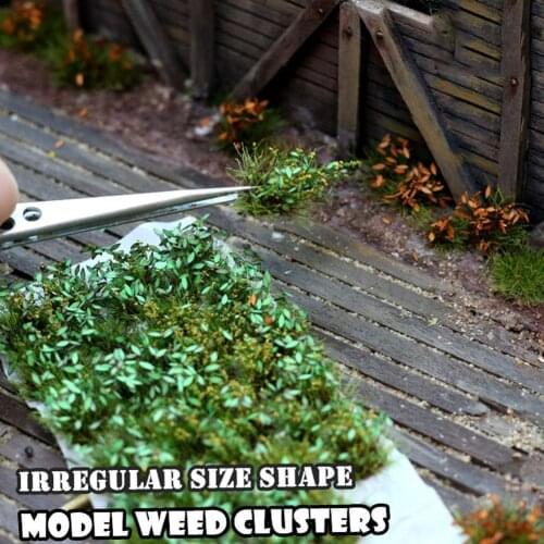 Ground Weeds Vegetation Military Model Scene Making Diy Materials Construction Sand Table K3V9